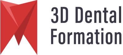 Logo 3D Dental Formation - Partenaire officiel de CTD